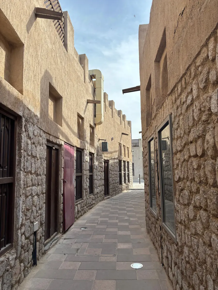 A lane in Al Fahidi, Dubai